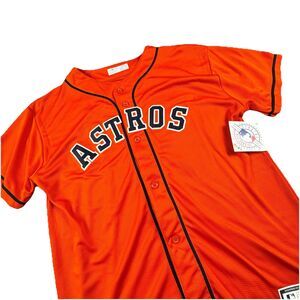 NWT Astros Genuine Merchandise Jersey Youth XL Orange Jose Altuve 27 MLB Houston